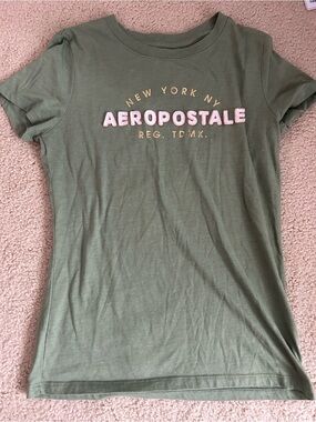 light green women’s large aeropostale shirt